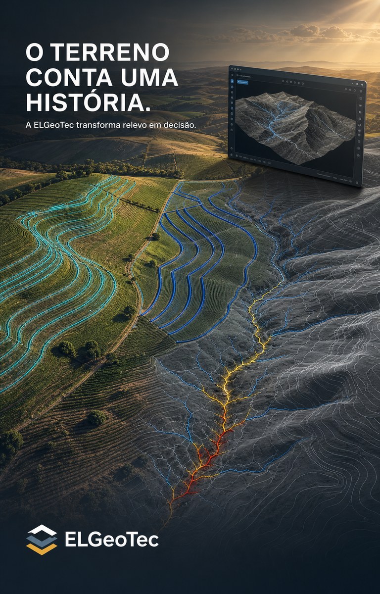 Análises geoespaciais ELGeoTec aplicadas ao relevo agrícola